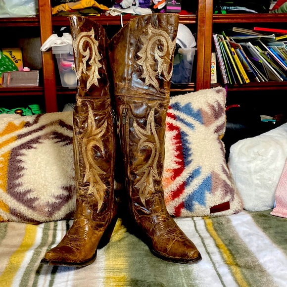 Dan Post Shoes Dan Post Jilted Otn Size 9 Medium Ladies Cowboy